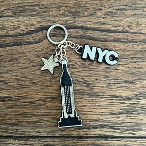 Michael Kors NYC Empire State Building Keychain